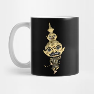 Khmer Cambodian Hanuman Traditional Masked Dancer Mug